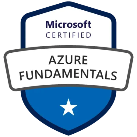 Azure Fundamentals Certificate Logo
